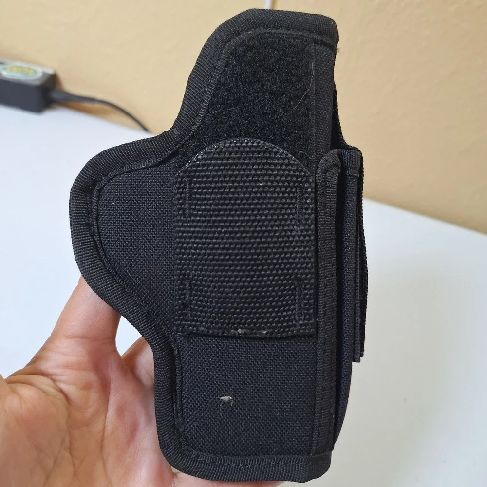 Uncle Mike's Size 15 Black Nylon Belt Holster Right Hand